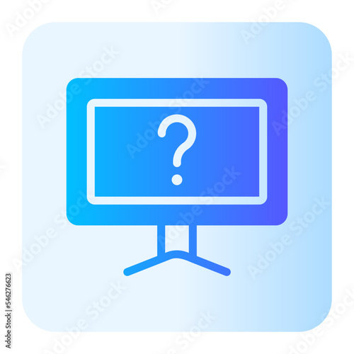 tv show gradient icon