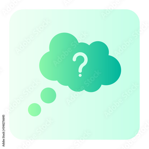brain gradient icon