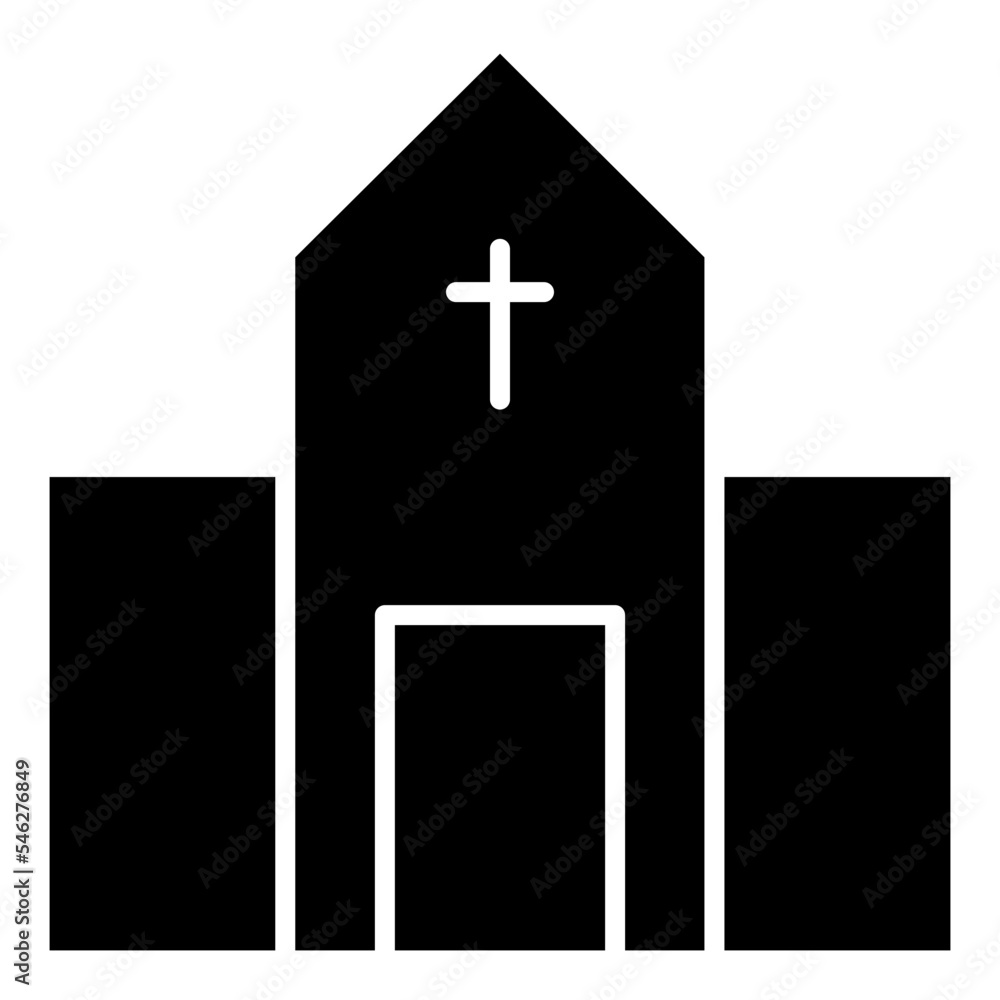 Obraz premium church icon