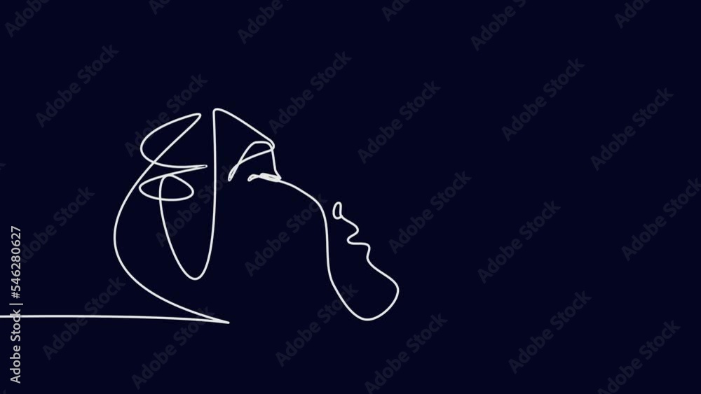Lines going together to from two faces Lines going together to from two faces