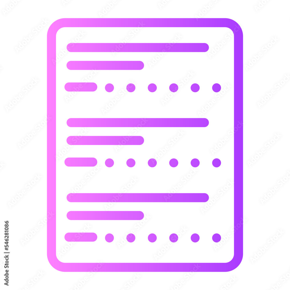 quiz gradient icon quiz gradient icon