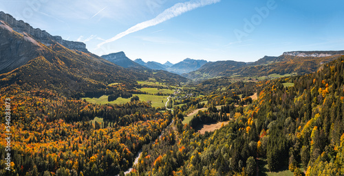 La Vallée de la Chartreuse à l'automne