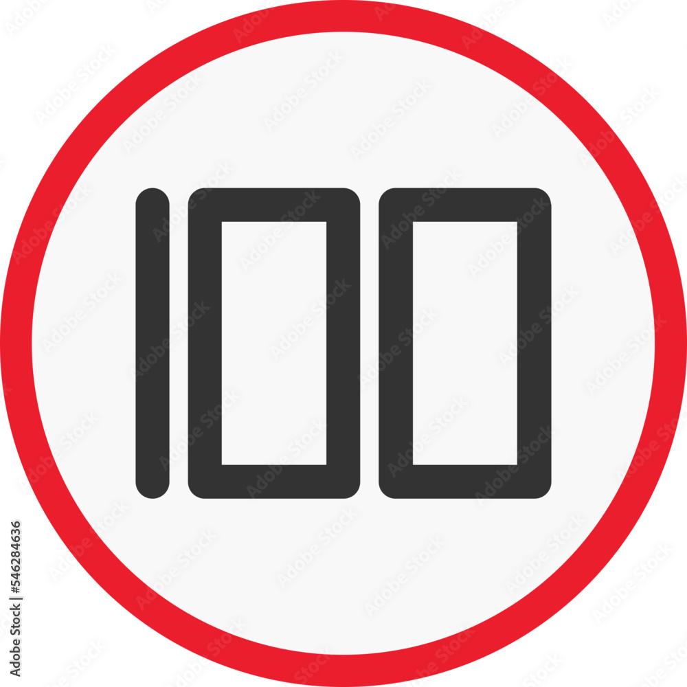 Speed Limit Icon