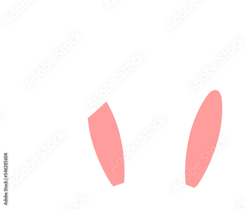 Rabbit Ear. Easter rabbit Ears.