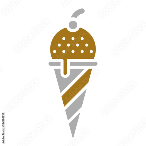 Ice Cream Icon Style