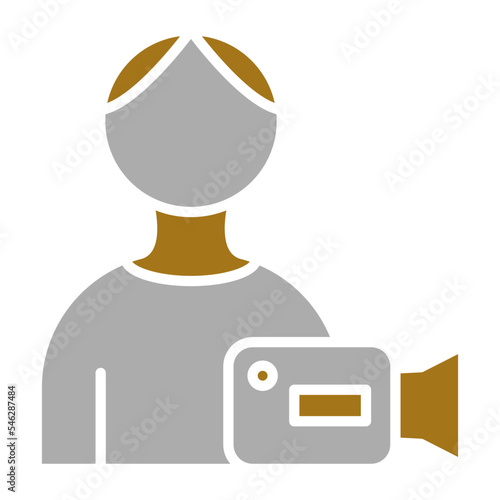 Camera Operator Icon Style