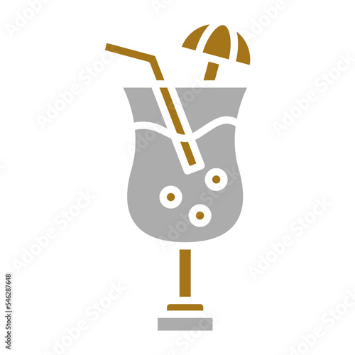 Pina Colada Icon Style