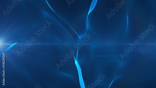 blue electricity particle form, futuristic neon graphic Background, science energy 3d abstract art element illustration, technology artificial intelligence, shape theme wallpaper animation