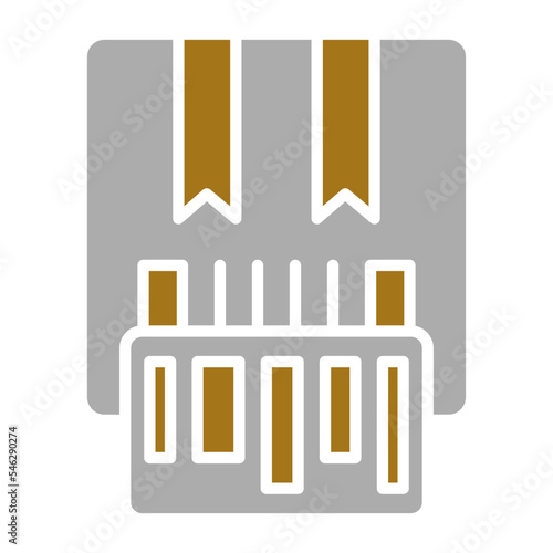 Stock Keeping Unit Icon Style