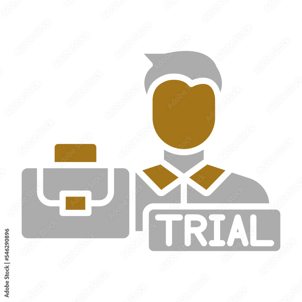 Job Trial Icon Style