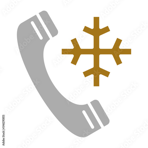 Cold Calling Icon Style