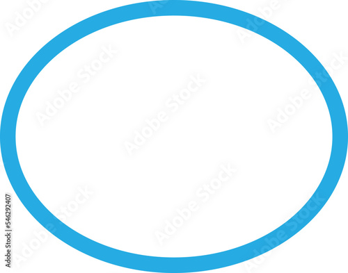 Ellipse Vector Icon which is suitable for commercial work and easily modify or edit it
