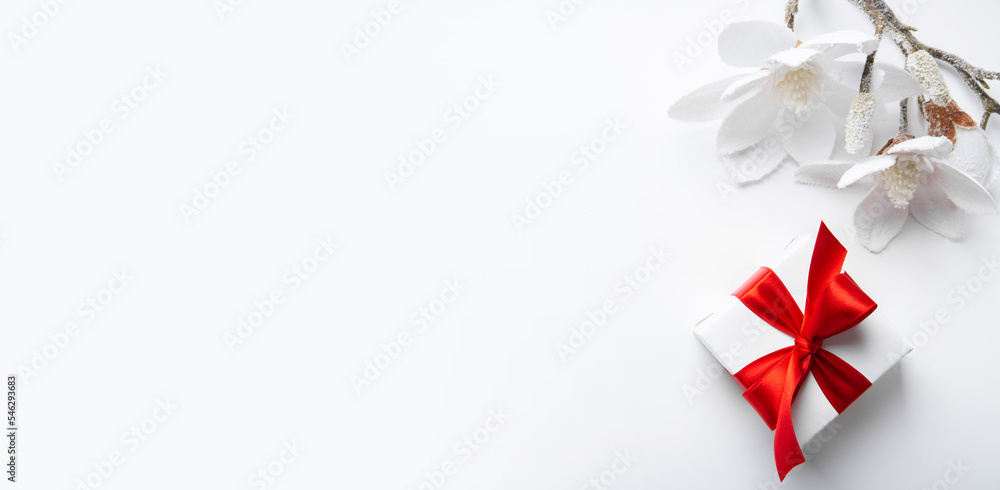 Christmas and New Year holiday background. Xmas greeting card. Christmas gifts on white background top view. Noel. Flat lay
Christmas and New Year holiday background. Xmas greeting card. Christmas gifts on white background top view. Noel. Flat lay