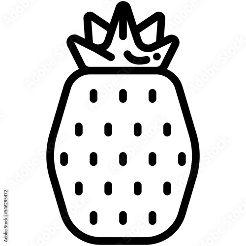 pineapple fruit icon