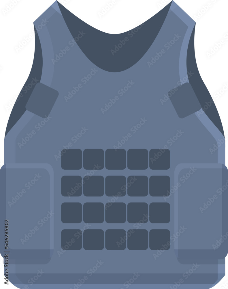 Proof vest icon cartoon vector. Swat bulletproof. Team safety Proof vest icon cartoon vector. Swat bulletproof. Team safety