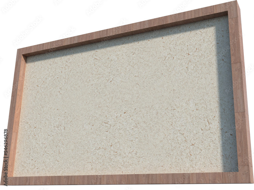 Fototapeta premium blank wood sign board png file