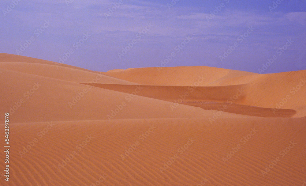 Namibia:  The giant sand dunes at Soussevlei in the namib desert