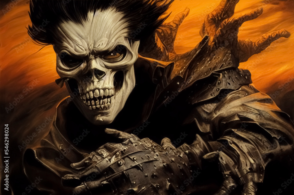 halloween vampire with a skull halloween vampire with a skull