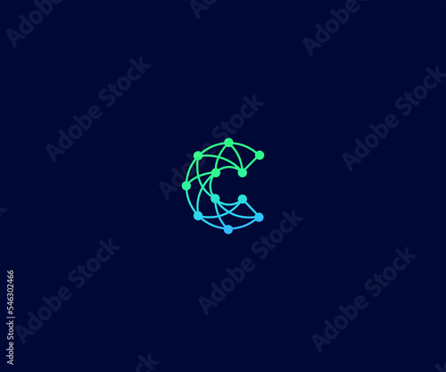 C Letter Logo Vector Template Abstract Monogram Symbol. Usable for Business sport, technology, fashion, digital And future creative logo