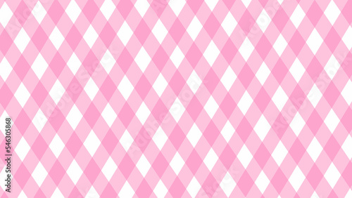 Pink crossed stripes rhombus background vector illustration.