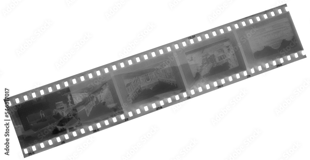 film négatif noir et blanc 35 mm