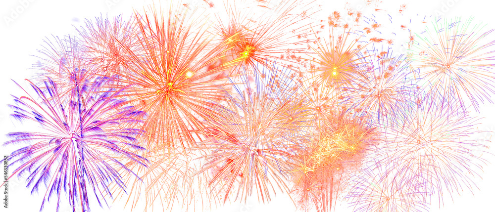 celebration happy new year and merry christmas firework isolated on black isolated background celebration happy new year and merry christmas firework isolated on black isolated background