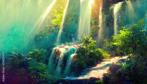 waterfalls © Nopparat