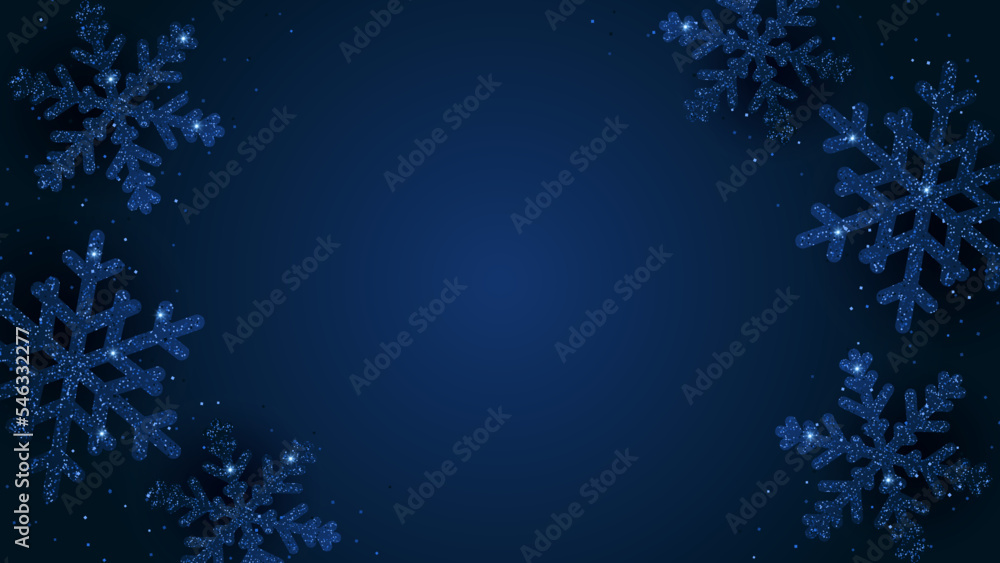 Navy Blue Glitter Christmas Abstract Background Stock Photo, Picture and  Royalty Free Image. Image 36440120.