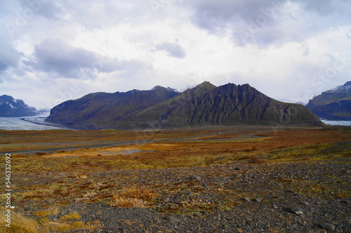 Spurs of the Vatnajokull (aka Vatna) Glacier, Iceland