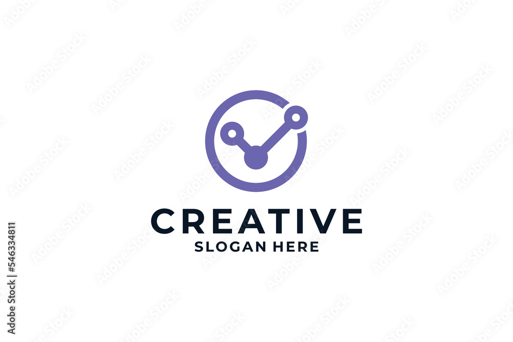 Letter O logo design with creative combination. Letter O logo design with creative combination.