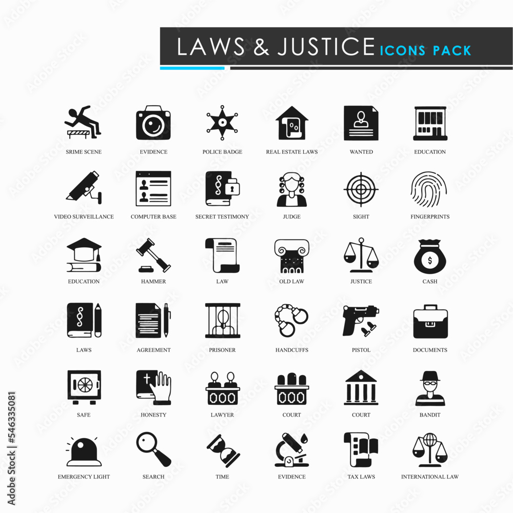Legal & law set icons. Can be used for infographic chart process the justice firm, Notary Company, business card lawyer Legal & law set icons. Can be used for infographic chart process the justice firm, Notary Company, business card lawyer