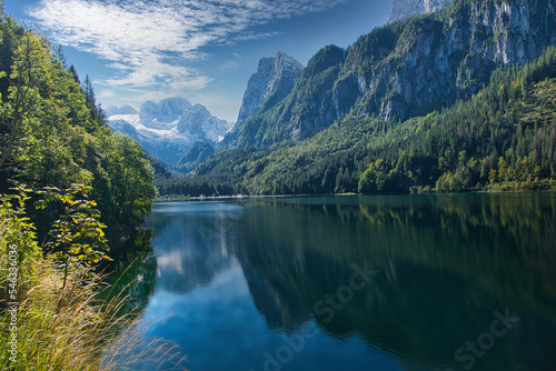 Schöne Bergseen in den Alpen in  Bayern und Österreich photo