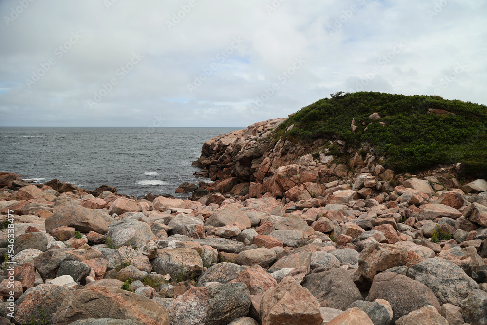 Coastal view along the Cabot Trail, Nova Scotia, Canada Coastal view along the Cabot Trail, Nova Scotia, Canada