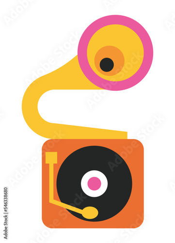 gramophone sound retro device
