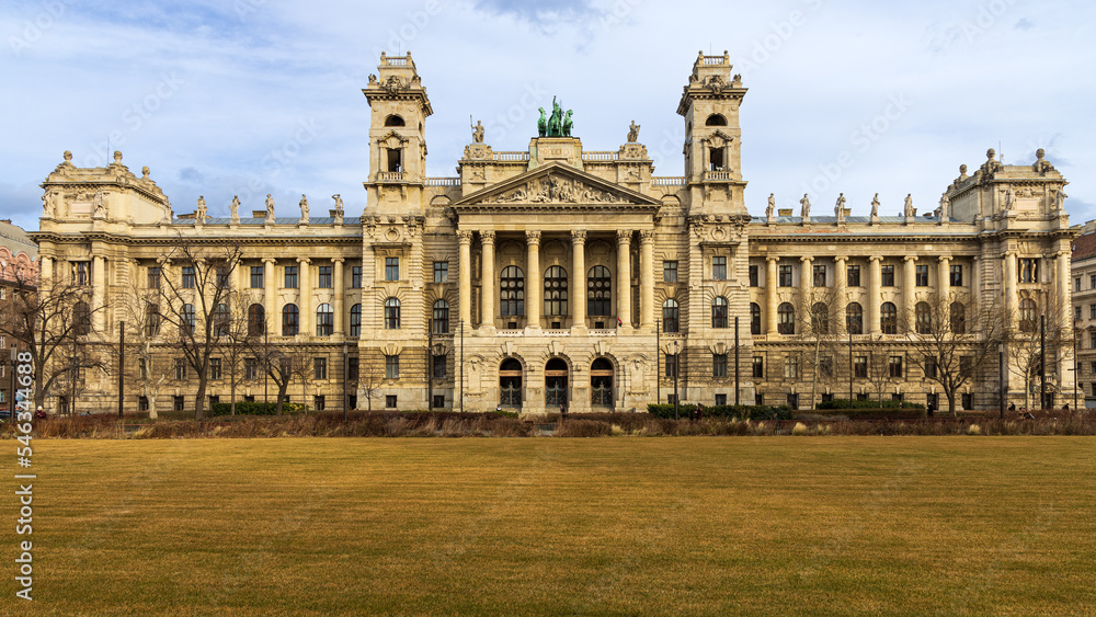 The Museum of Ethnography, national museum in Budapest, Hungary, Eastern Europe.