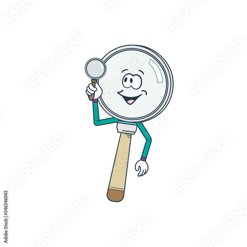 Magnifying Glass Character