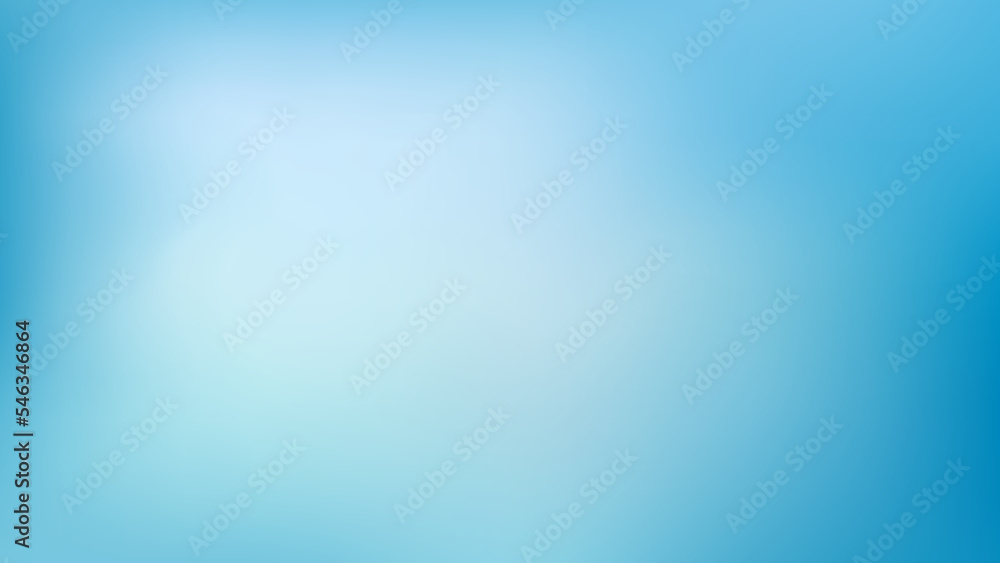 abstract smooth blur blue background for website banner and paper card decorative design