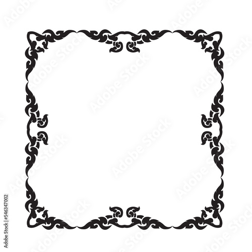 Wallpaper Mural Frame, in the style of an ornament, Vector illustration eps 10, Art.	 Torontodigital.ca