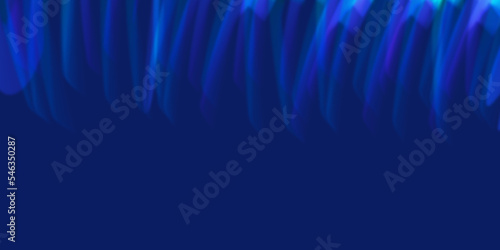 northern lights in dark colors