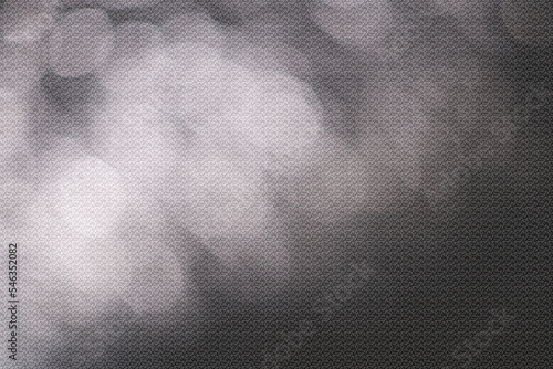 black and white abstract bokeh background 