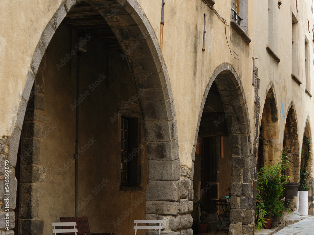 Naklejka premium Arkaden in Grimaud