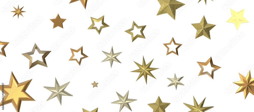 Holiday golden decoration, glitter frame isolated Holiday golden decoration, glitter frame isolated