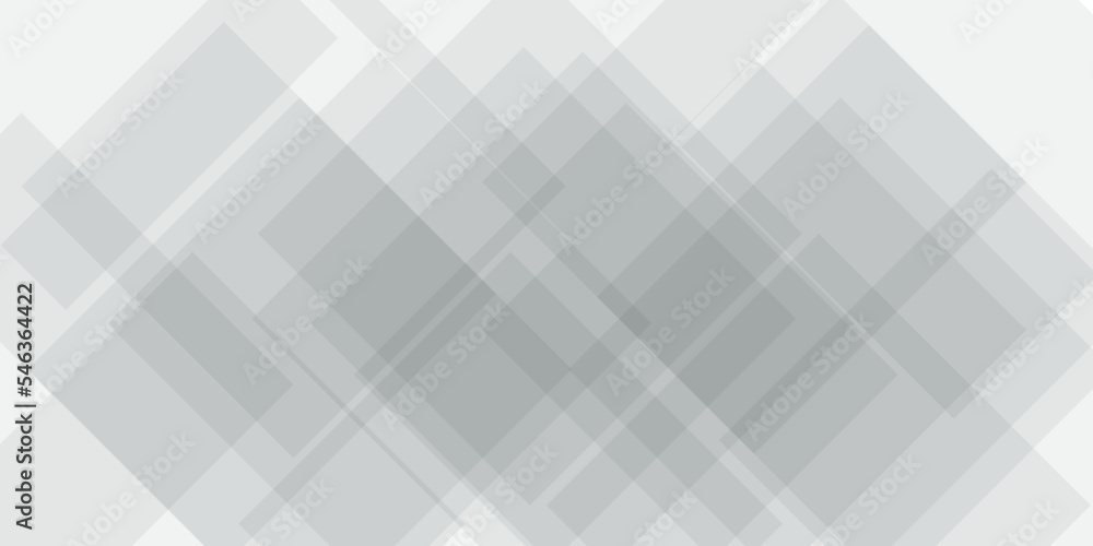 Abstract white and grey geometric overlapping square pattern, design of technology background. Vector illustration. You can use for poster, template, banner, wallpaper and many more. Abstract white and grey geometric overlapping square pattern, design of technology background. Vector illustration. You can use for poster, template, banner, wallpaper and many more.