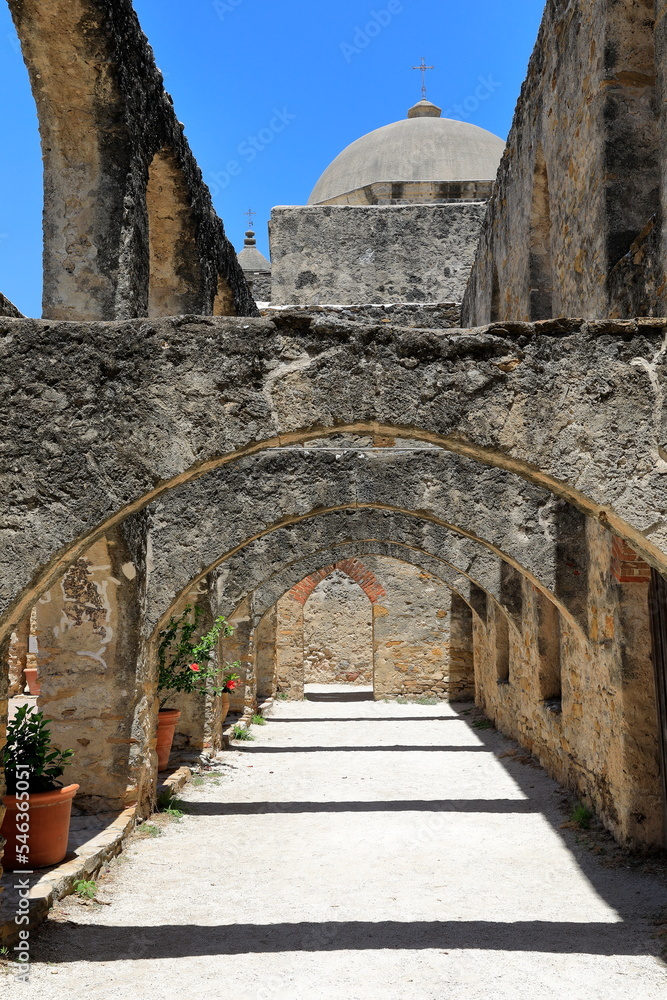 Mission San Jose in San Antonio Missions National Historical Park