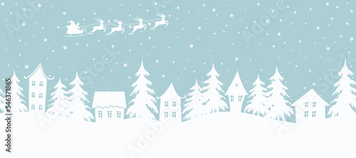 Tablou canvas Christmas background