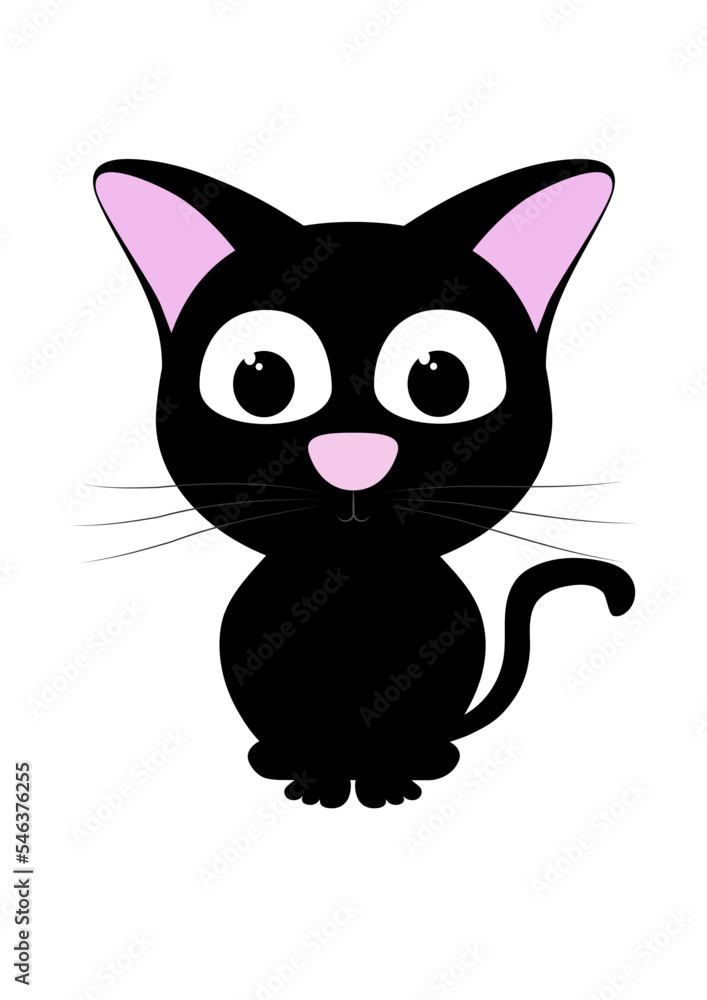 Fototapeta premium Katze, kleine Katze 
