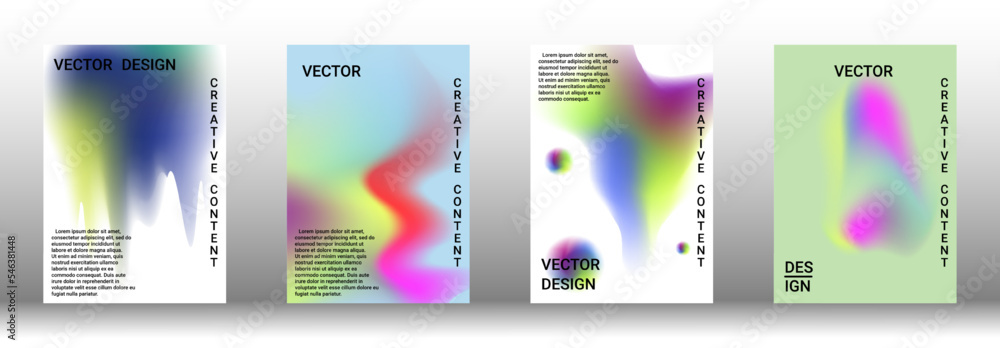 Artistic covers design. Creative fluid colors backgrounds. Set of abstract covers Artistic covers design. Creative fluid colors backgrounds. Set of abstract covers