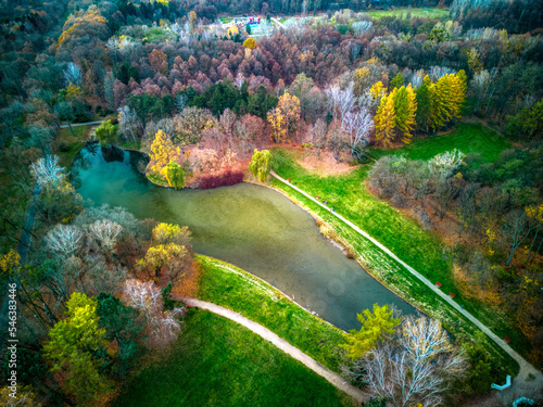 Drone landscapes photography.