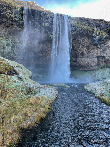 Waterfall Seljalandsfoss Iceland