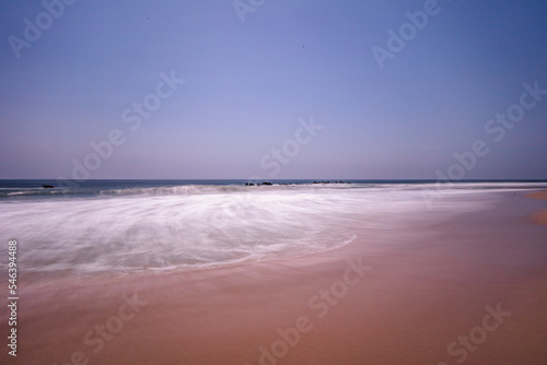 Atlantic coast at Barracuda beach in Lekki, Lagos, Nigeria